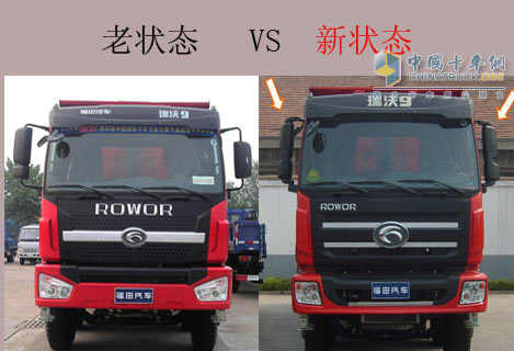 F2400B2车身装配奔驰卡车结构后视镜，尽显高档车身的豪华、气派外观，视野更加宽阔，让驾驶员全方位监控车辆状态，提升了行驶安全性；同时后视镜结构更合理降低了整车外宽，提升了车辆的通过性。