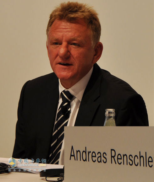 戴姆勒卡车和客车业务负责人任施乐先生（Andreas Renscheler）