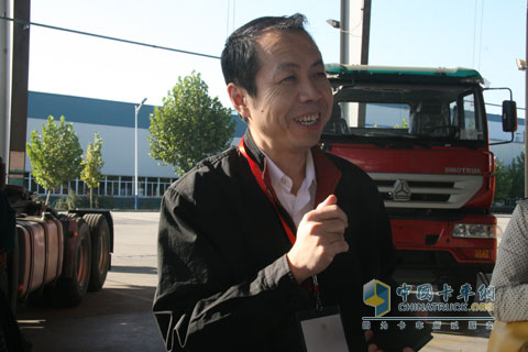 中国重汽质量部售后服务管理室高级工程师陆涛