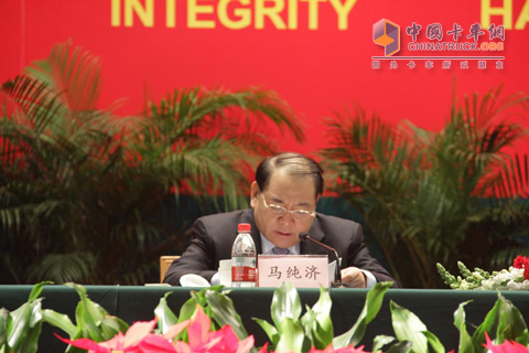 中国重汽集团董事长、党委书记马纯济