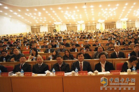 2013年江淮格尔发重卡商务年会现场