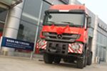 陕西大件订购10台奔驰Actros-SLT重型牵引车